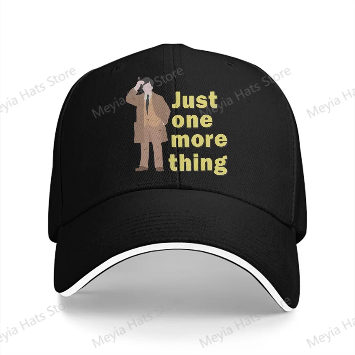 

Columbo Men Baseball Caps Peaked Cap Sun Shade Sunprotection Hat Columbo Movie