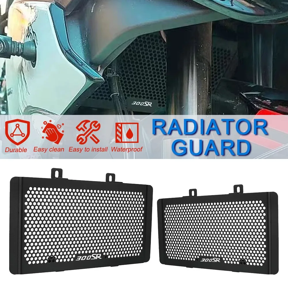 

Motorcycle Accessories Radiator Grille Guard Cover Protector For CFMOTO CF MOTO 300SR 300SS SS300 SR300 2020-2025 2024 2023 2022