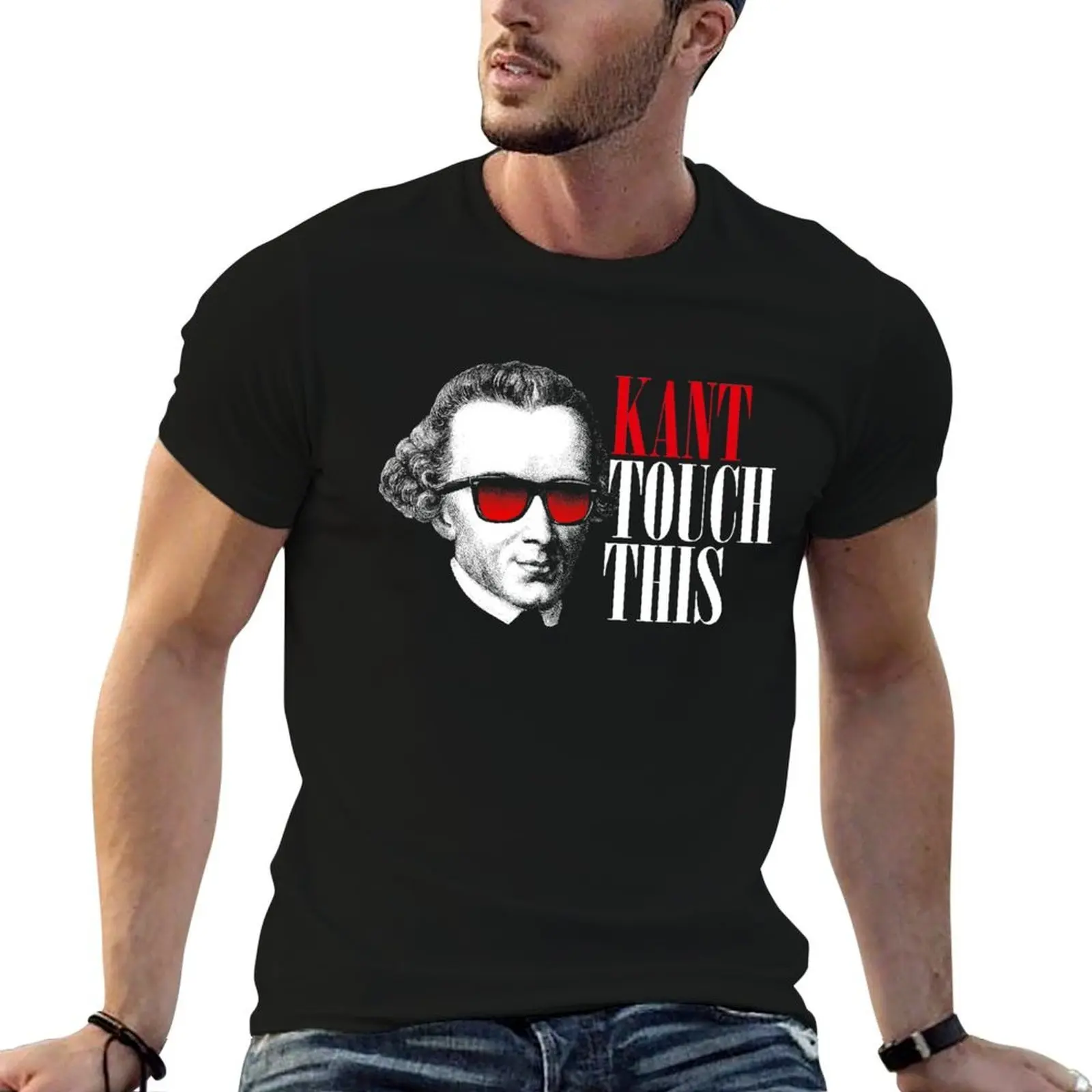 

Kant Touch This - Philosophy Pun T-Shirt man t shirt summer t shirt for man 100 percent cotton T-Shirt