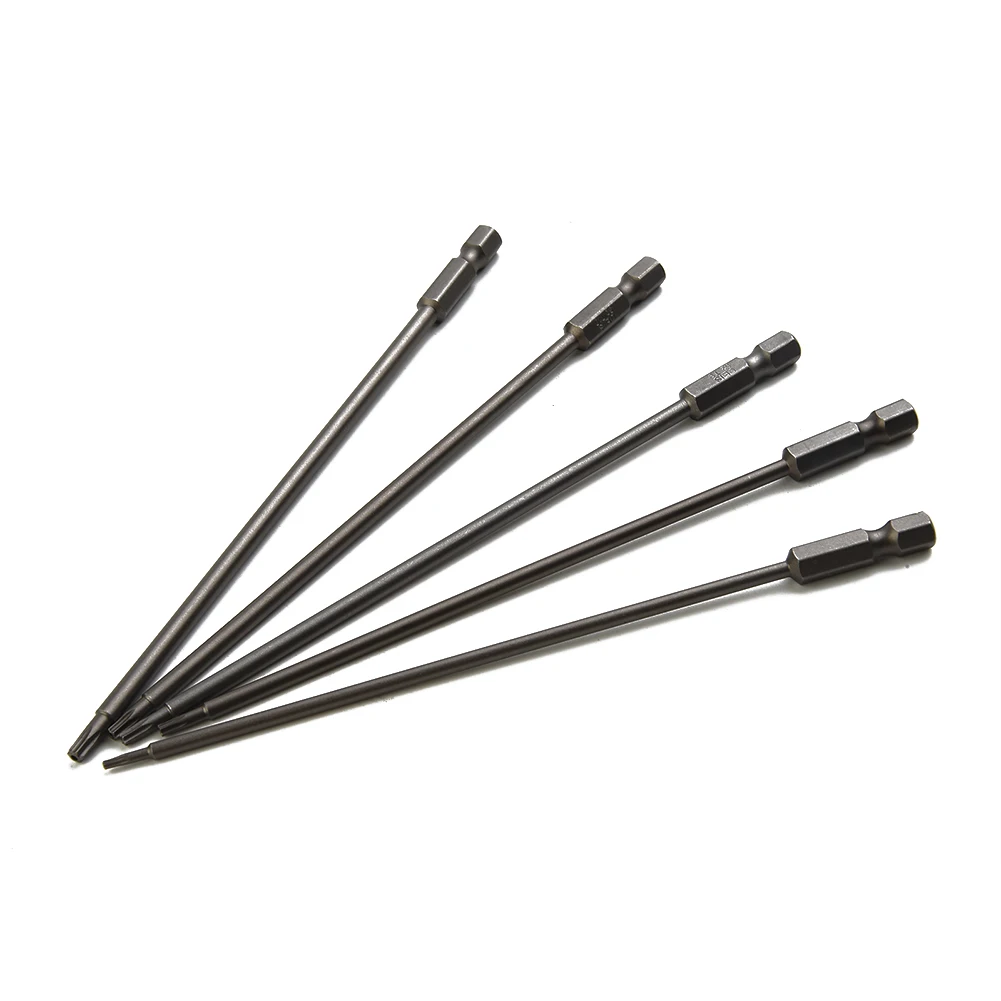 New Practical Screwdriver Bit Screwdriver Head Long Magnetic Manual Pack Tool Tools 11pcs 150mm 6.35mm Bits Electric Set