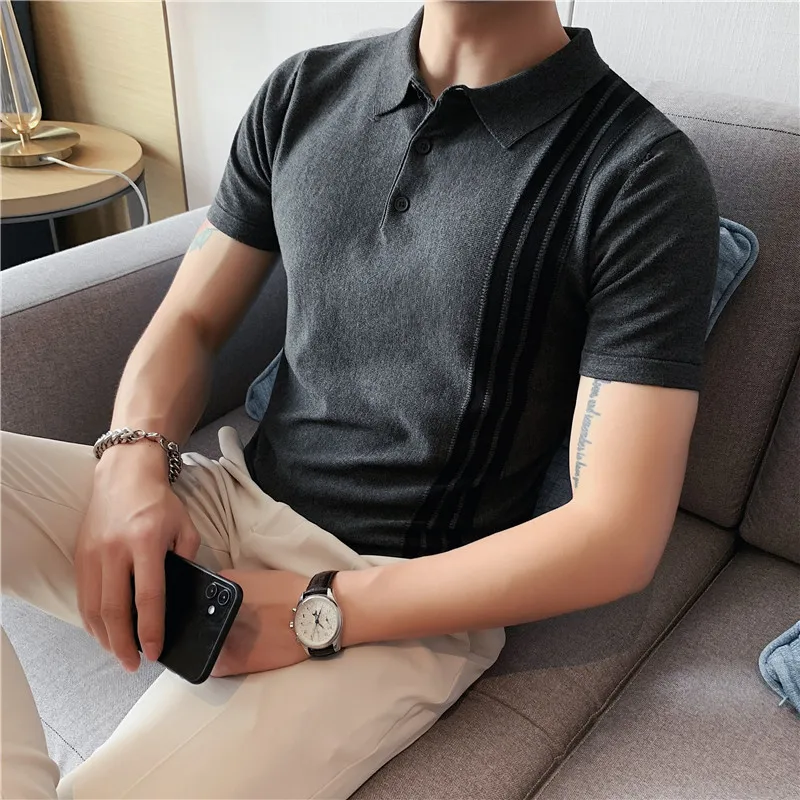 2023 New Style Fashion Male High Quality In Summer Pure Cotton Short Sleeve POLO Shirts/Men\'s Slim Fit Leisure POLO Shirts S-3XL