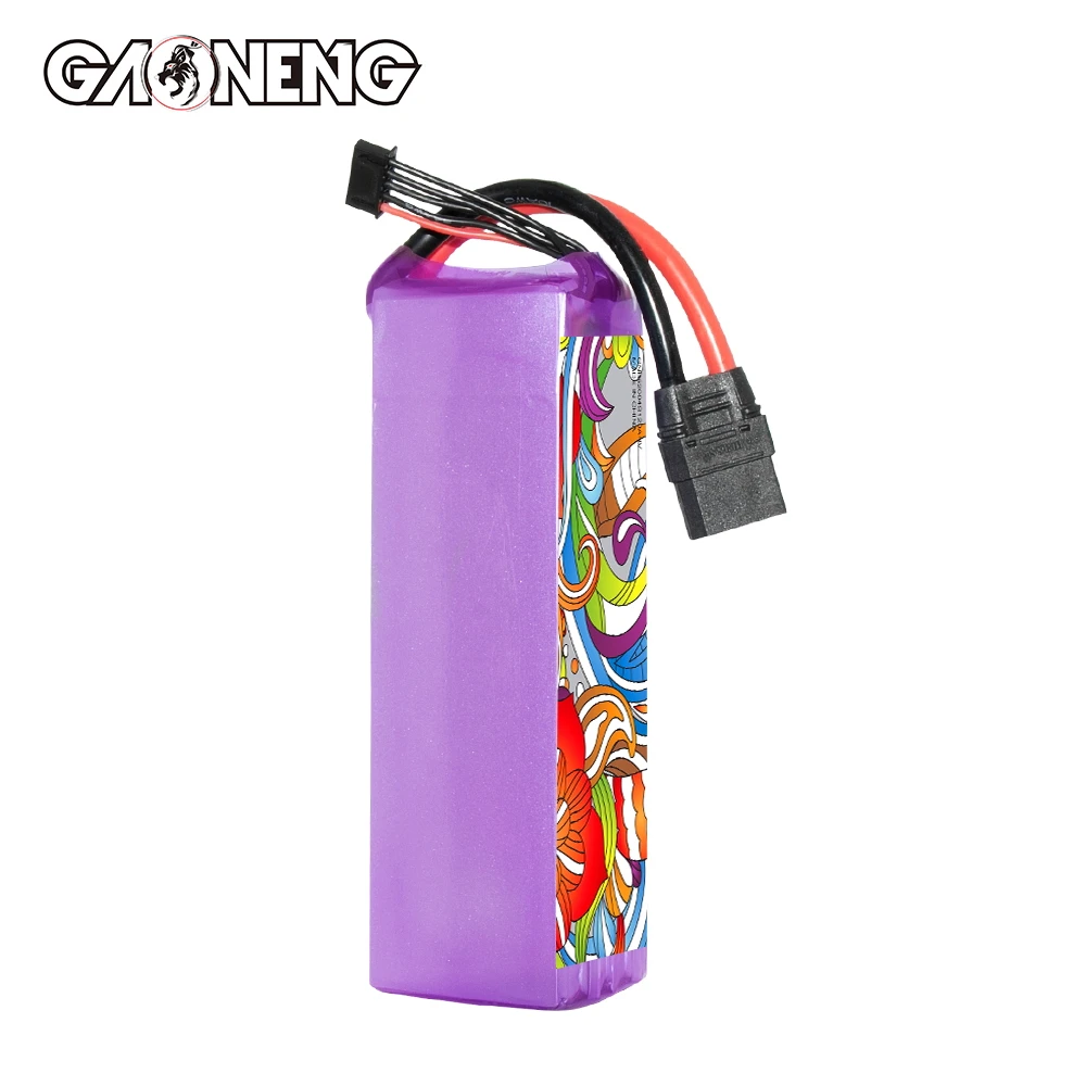 بطارية ليثيوم GAONENG GNB LiHV 4S 15.2V 5200mAh 120C مع موصل XT90، مناسبة لطائرات بدون طيار FPV وكوادكوبتر.