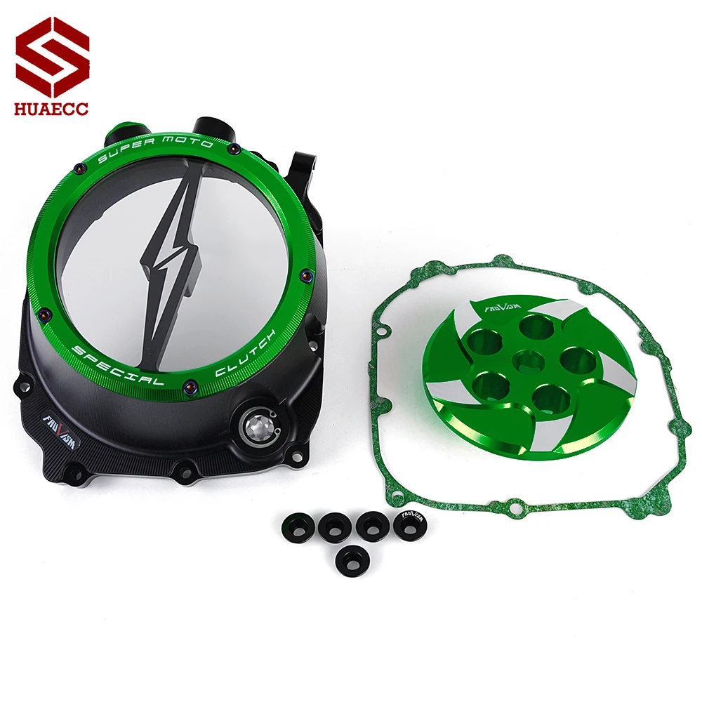 CNC Z1000 واضح غطاء القابض مخلب لوحة الضغط لكاواساكي Z 1000 2010 2011 2012 2013 2014 2015