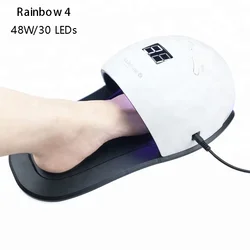 48W LED UV Manicure Lamp for Feet Professional Nail Dryer Portable Gel Nail Polish Curing Gel Varnish Nail Art Tools