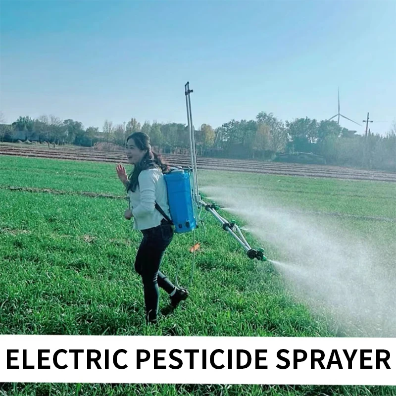 3,6 m/4,8 m elektrisches Sprühgerät mit mehreren Düsen. Das elektrische Lithium-Sprühgerät kann angehoben und zurückgezogen werden