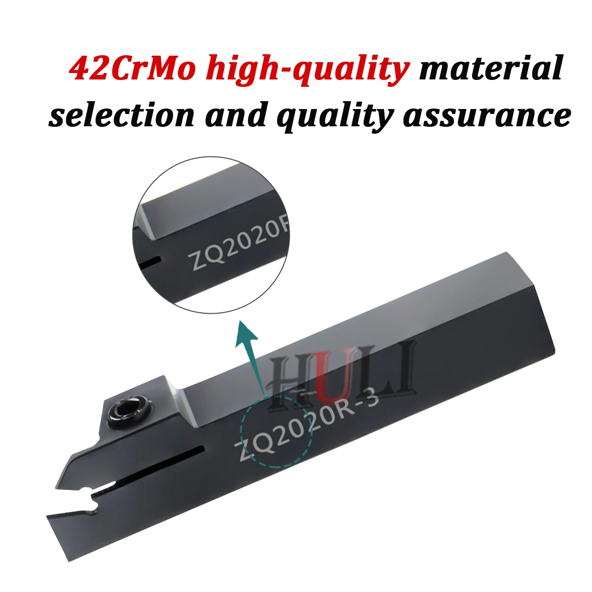 SP200 SP300 SP400 Carbide Alloy Single Grooving Insert ZQ1616R ZQ2020R Grooving Holder ZQ2020R Sharp CNC Lathe Cutting Tools Bar