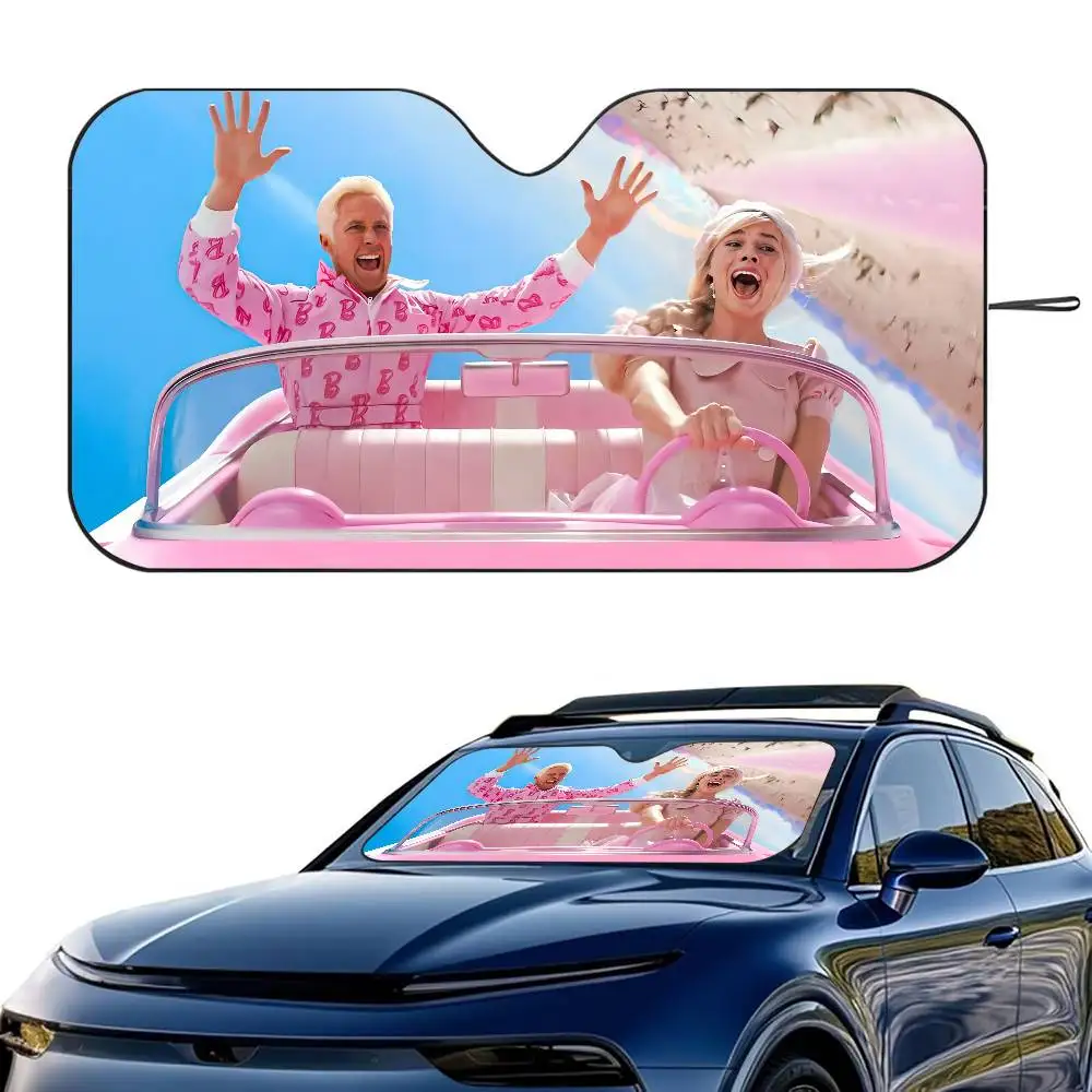 

T-TaylorRS Singer-S-SwiftS Car SunShade Windshield Foldable Three-layer Insulation Sunshade By Suction Cup Blocks UV Rays Sun