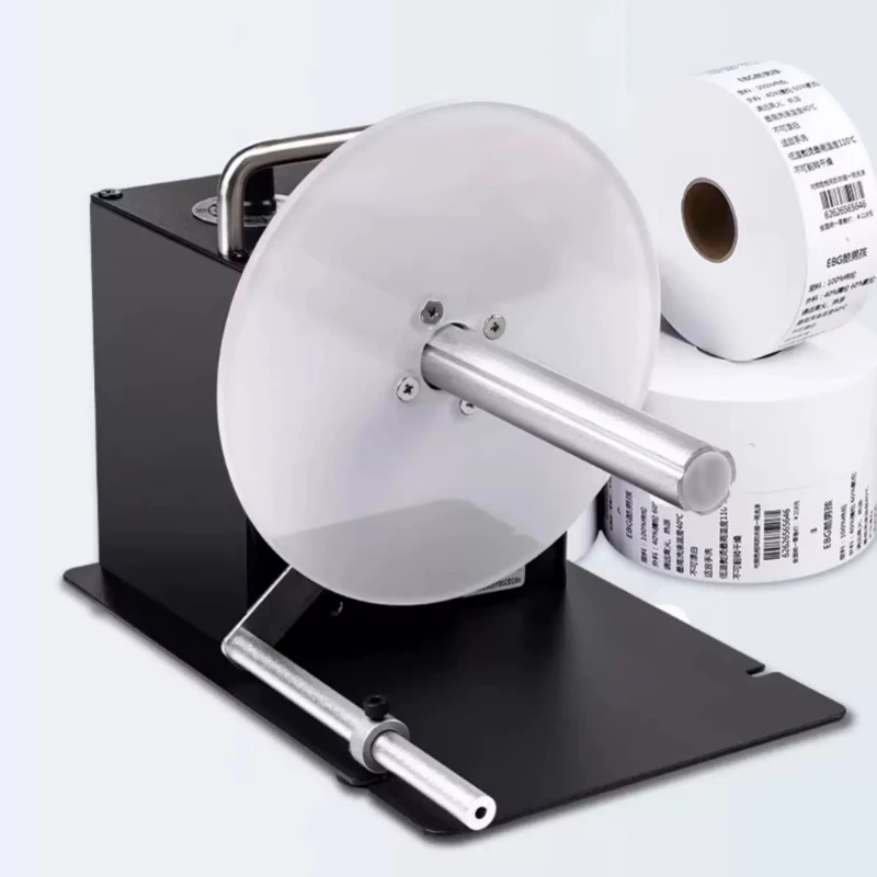 Auto Tension Control Label Rewinder Machine 160mm Capacity Supports Multiple Cores Size For Adhesive Paper Processing 896C