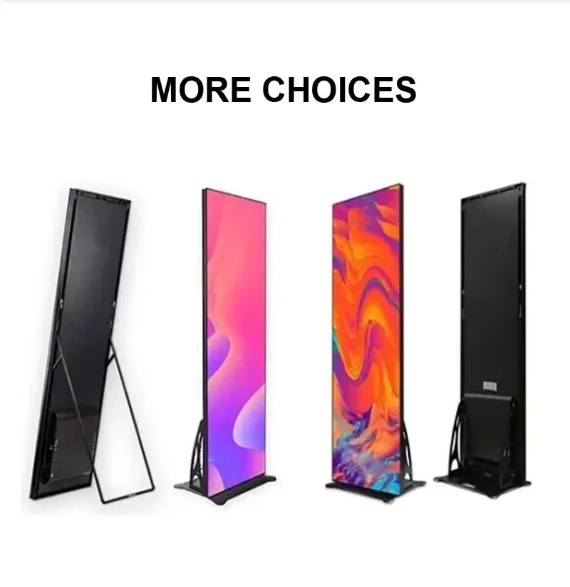 

Indoor High Definition Digital Diode Poster Electronic Advertising Screen Wifi Controlled Floor Standing Display
