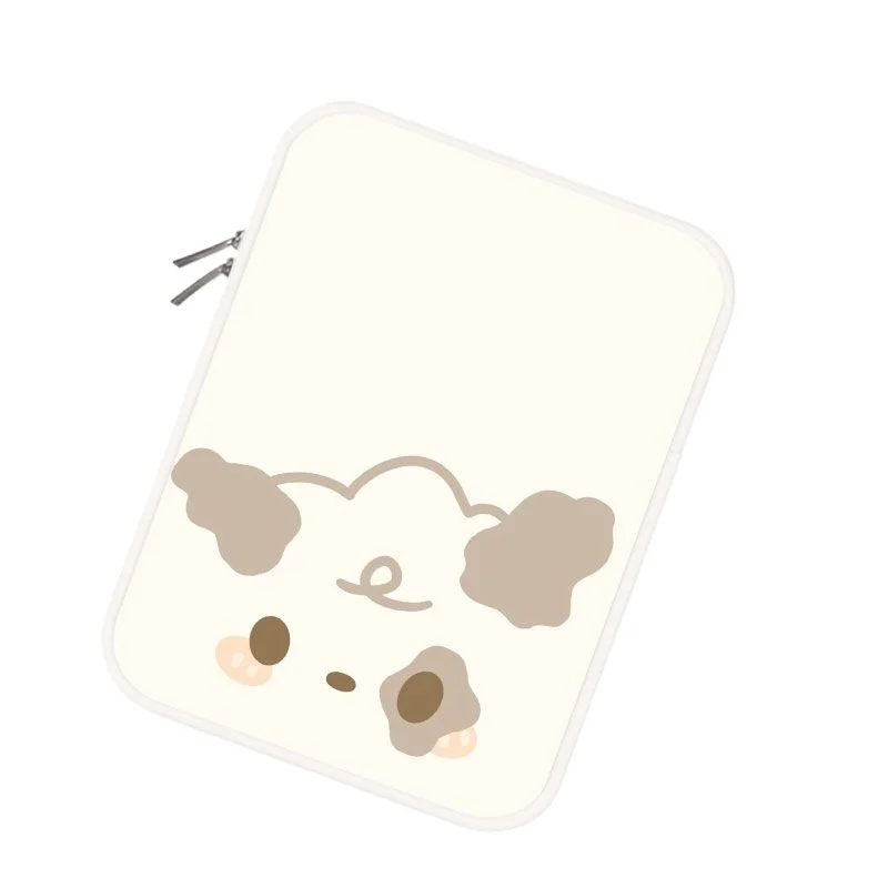 

Чехол для планшета с мультяшным принтом животных для iPad Pro 10, 11, 12.9, Air 9.7, 10.9 дюймов, Xiaomi, Samsung, Huawei, Macbook 13.3, 14, 15 дюймов, противоударная сумка