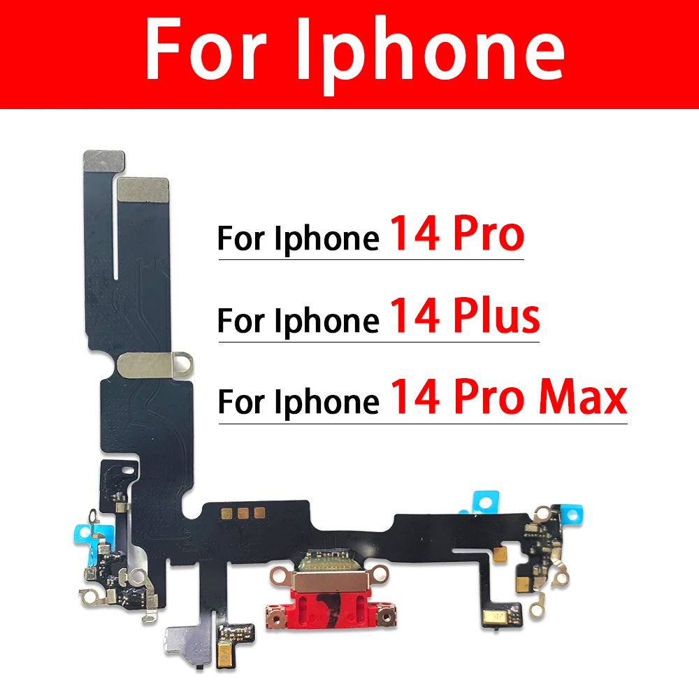 

For IPhone 14 Plus 14 Pro Max USB Charging Dock Jack Plug Socket Port Connector Charge Board Flex Cable