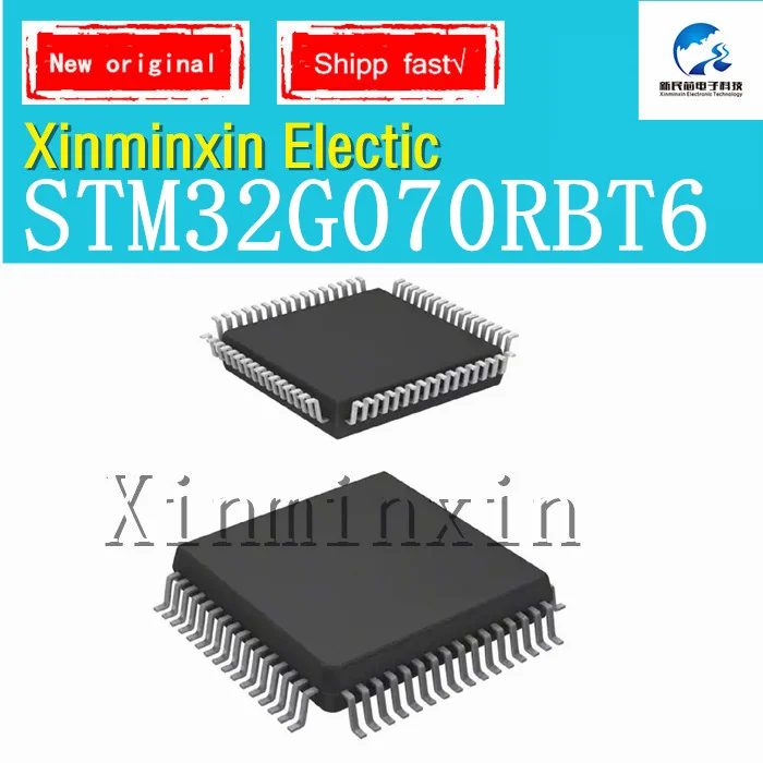 1-10PCS/LOT STM32G070RBT6  STM32 G070RBT6 LQFP-64(10x10) IC Chip New  Original In Stock