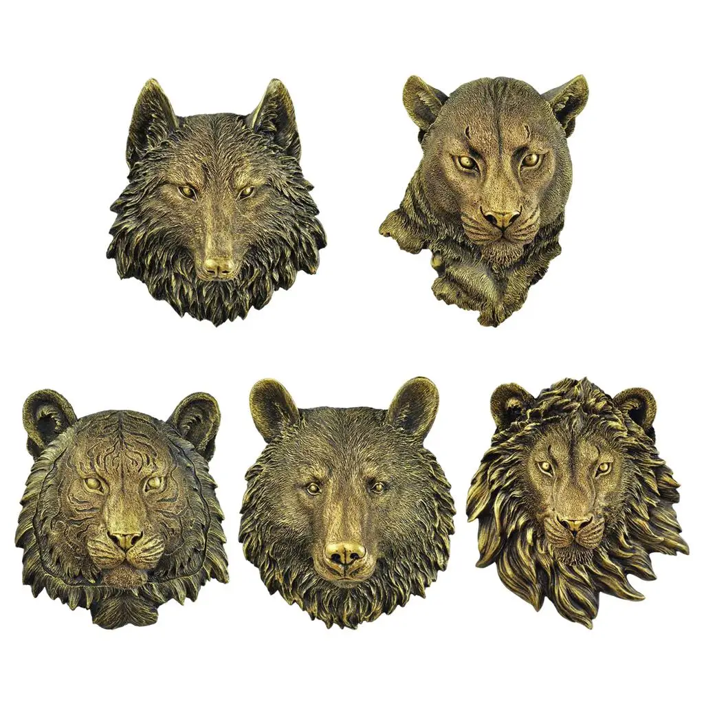 

Домашние настенные украшения, полиэстер, дюймы, подвески, таксидермия, животное, бронза, средневековый