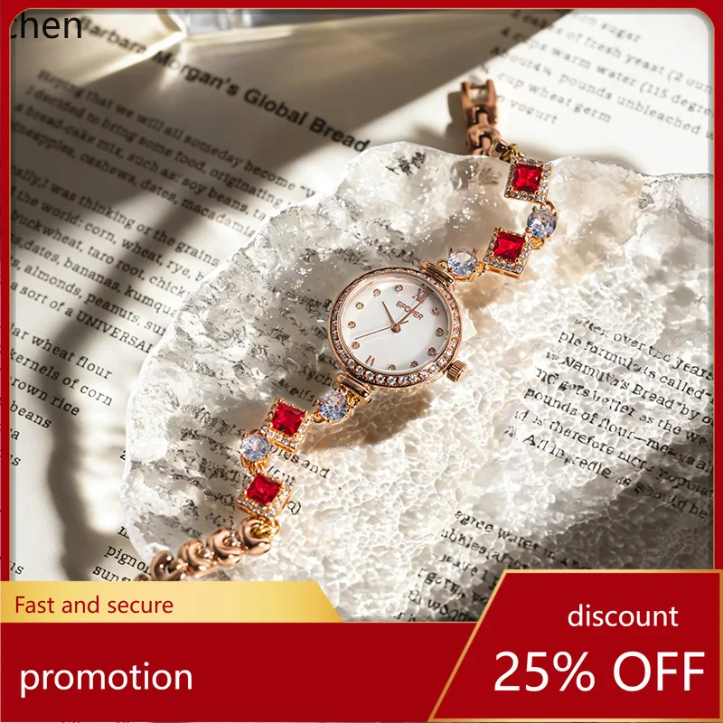 

Zml bracelet watch retro diamond fashion women's quartz watch waterproof watch for women