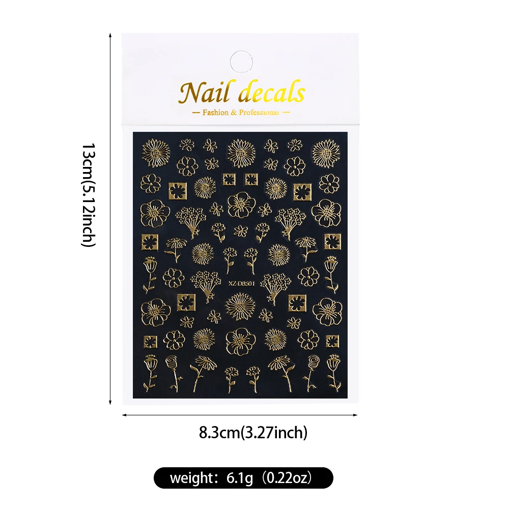 1 pz 3D luce dorata semplice striscia foglia adesivi per unghie specchio metallico design ologramma fascino decalcomanie per unghie decorazioni per manicure fai da te