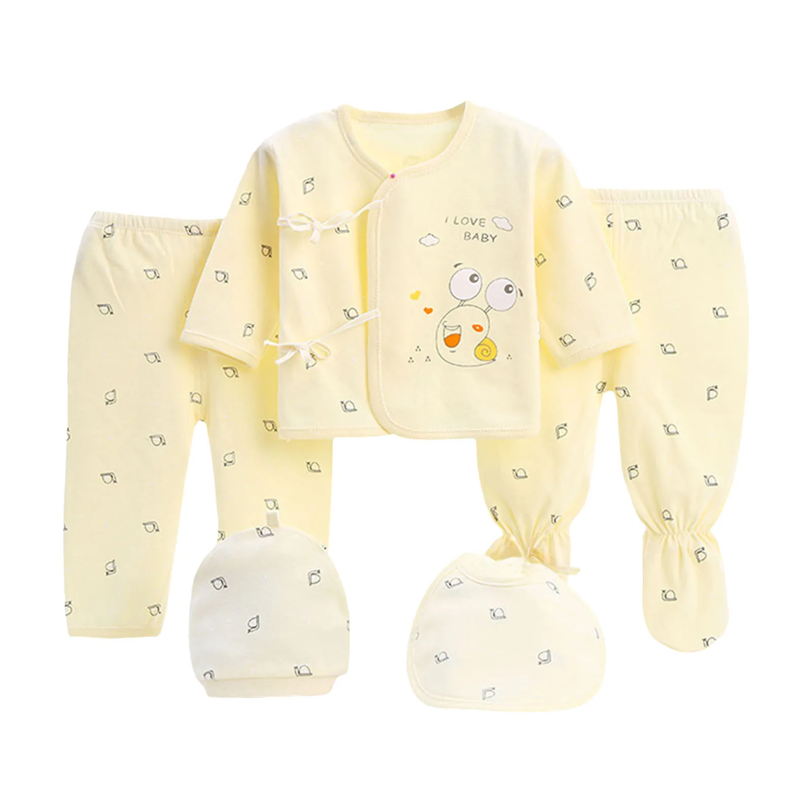 

Christmas Baby Clothes Baby Pure Cotton Five Piece Underwear Set Newborn Baby Boys And Girls Baby Cute Crop Top Teen Girl