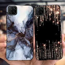 For Huawei P40 Lite 4G Case Fashion Marble Pattern Cover Soft TPU Phone Case For Hauwei P40 Lite P40lite P 40 lite Nova 7i Funda