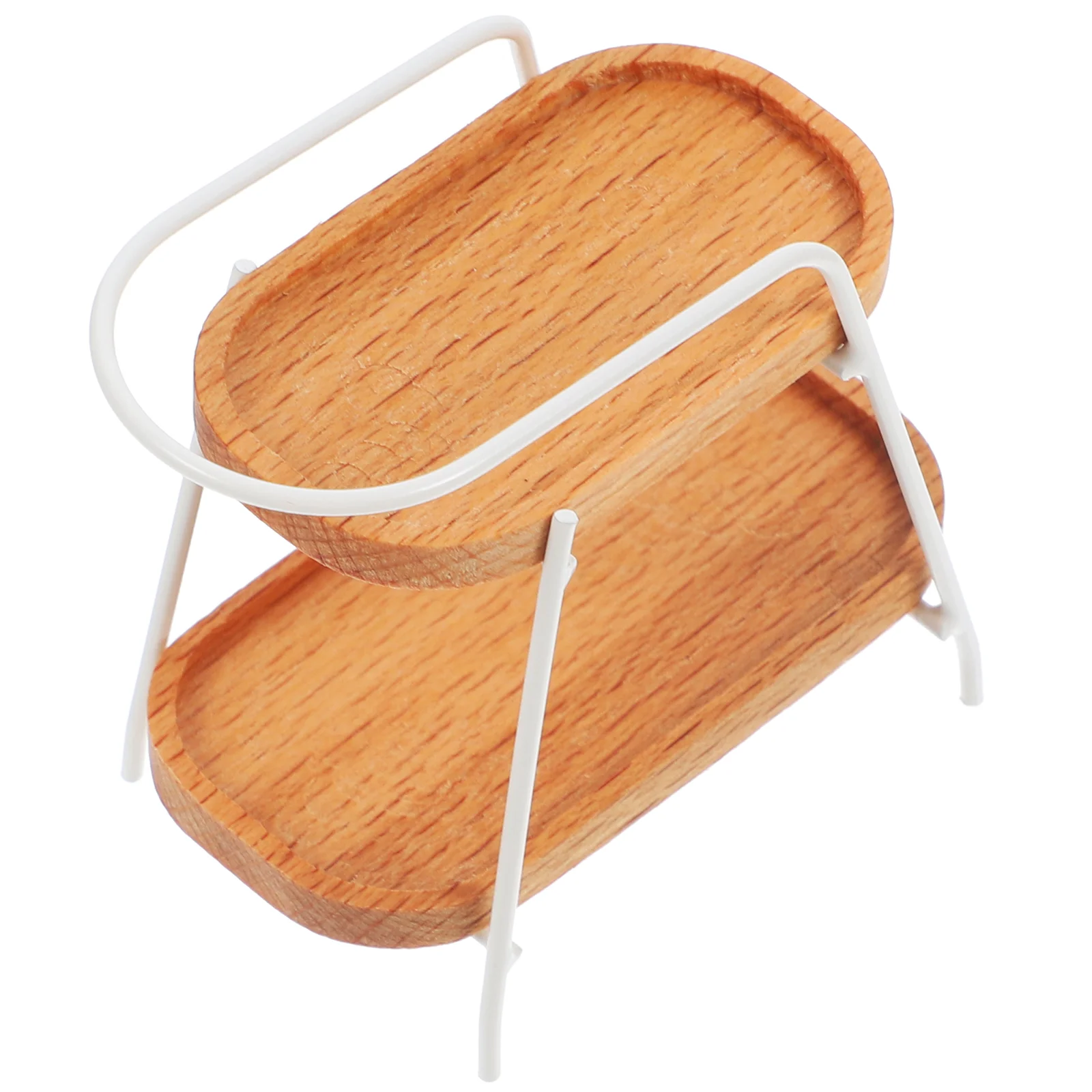 Mini Storage Rack Accessories Adorable House Decor Shelf Decorative Miniature DIY Furniture Flower Stand Desktop Bookshelf