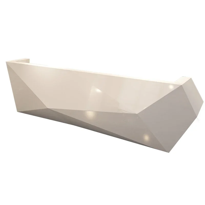 

Front desk paint company, reception desk training institution, front desk beauty salon fiberglass front desk, hotel bar counter