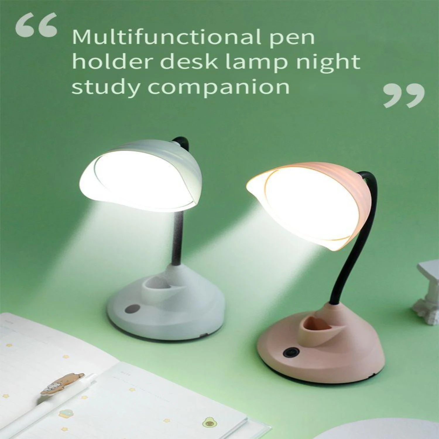 New Energy-saving Rechargeable Eye-Protection Desk Lamp for Enhanced Student dorm Room Bedroom Reading and Learning Experience