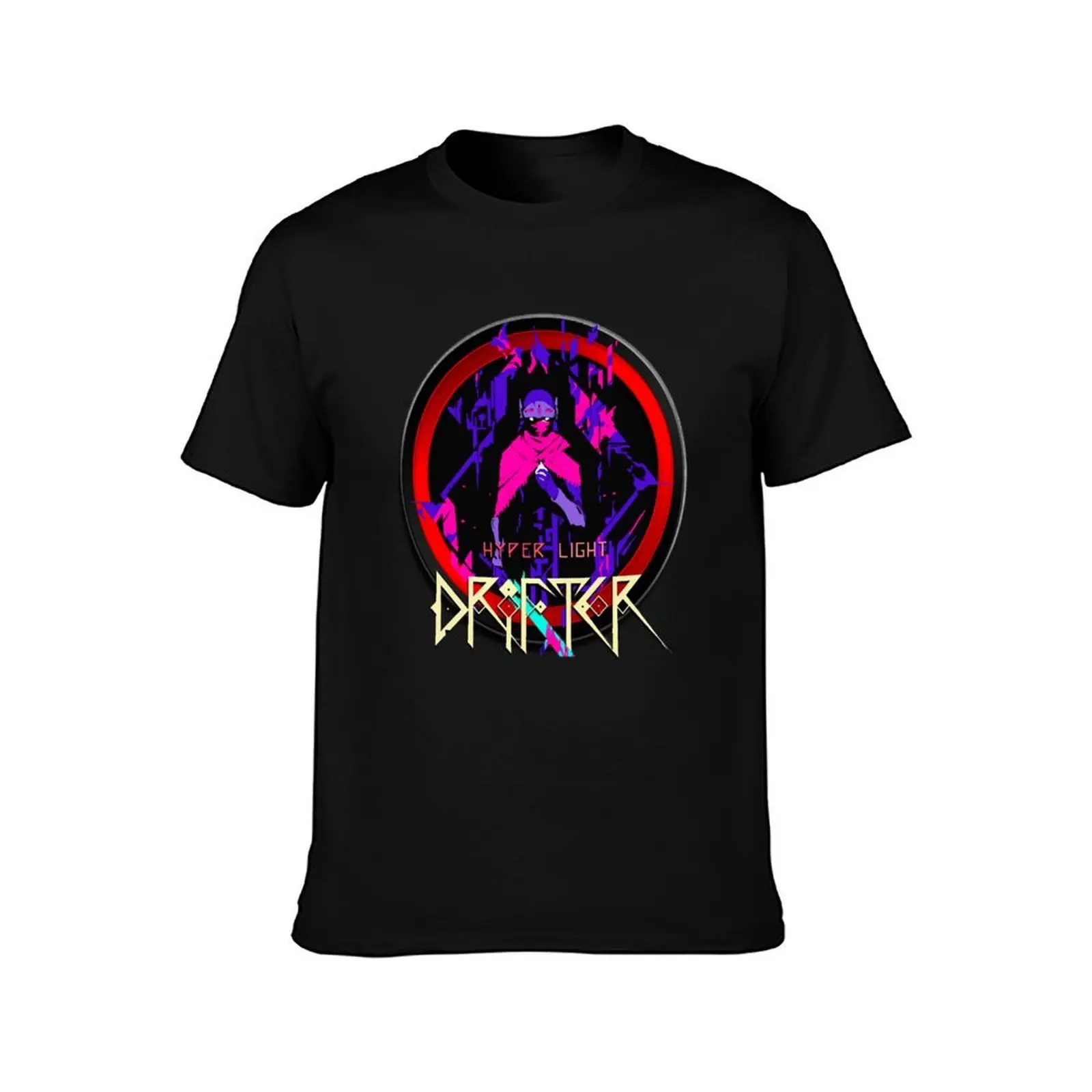 Mens Womens Hyper Light Christmas T-Shirt, Summer Casual Cotton Tee, Oversized Streetwear Tops, Vintage Graphic Print