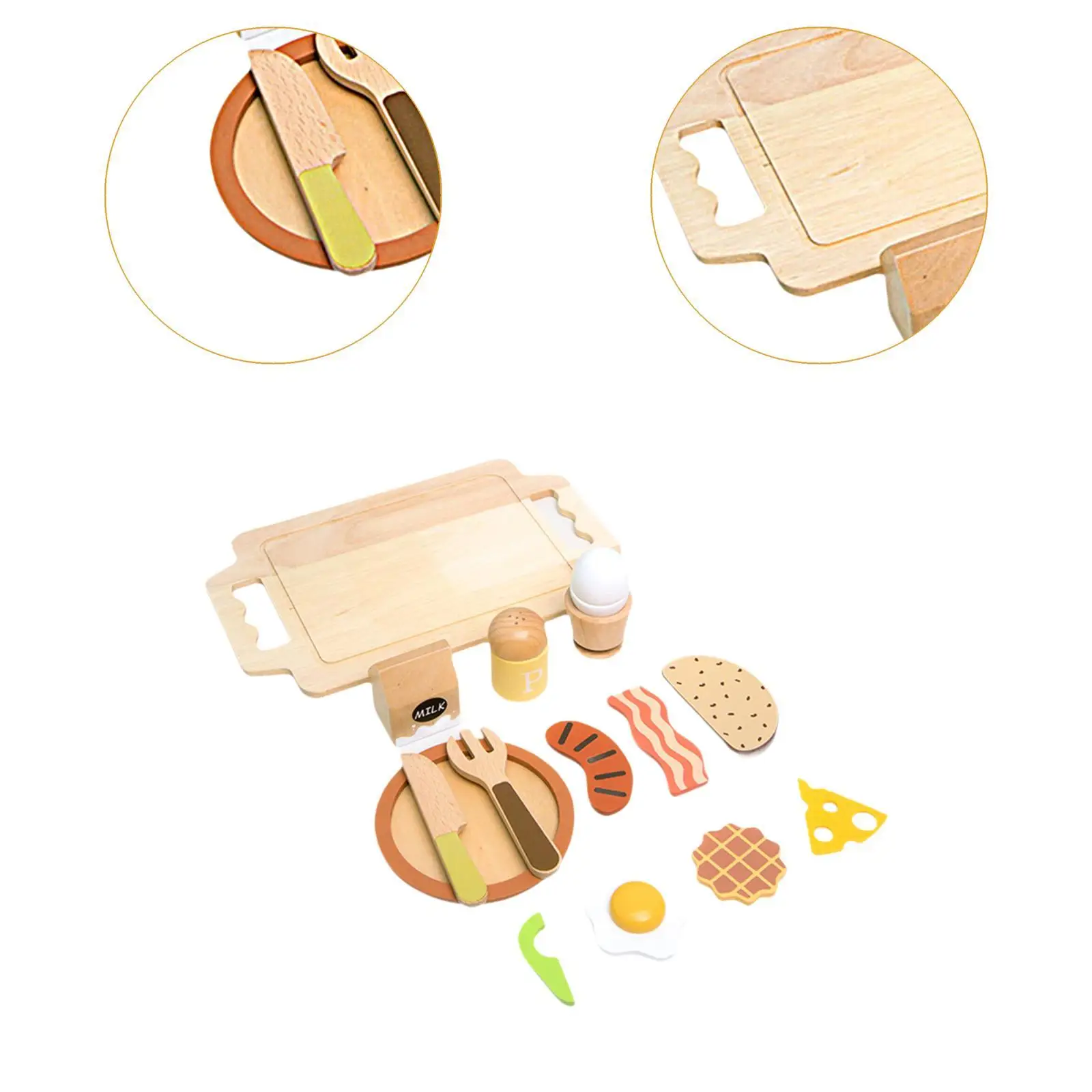 Kitchen Toys Miniature Role Play Play Food for Boys Girls Kids Toddlers