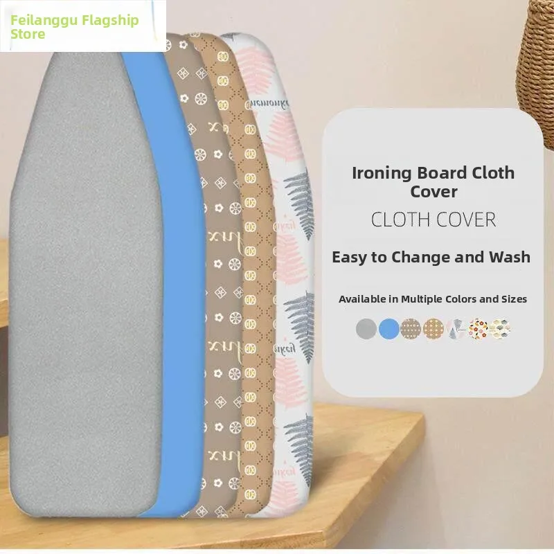 

Multi-Color Pure Cotton Fabric Cover for Ironing Board Heat Resistant Printed Cotton Ironing Board Protector Korean Brand