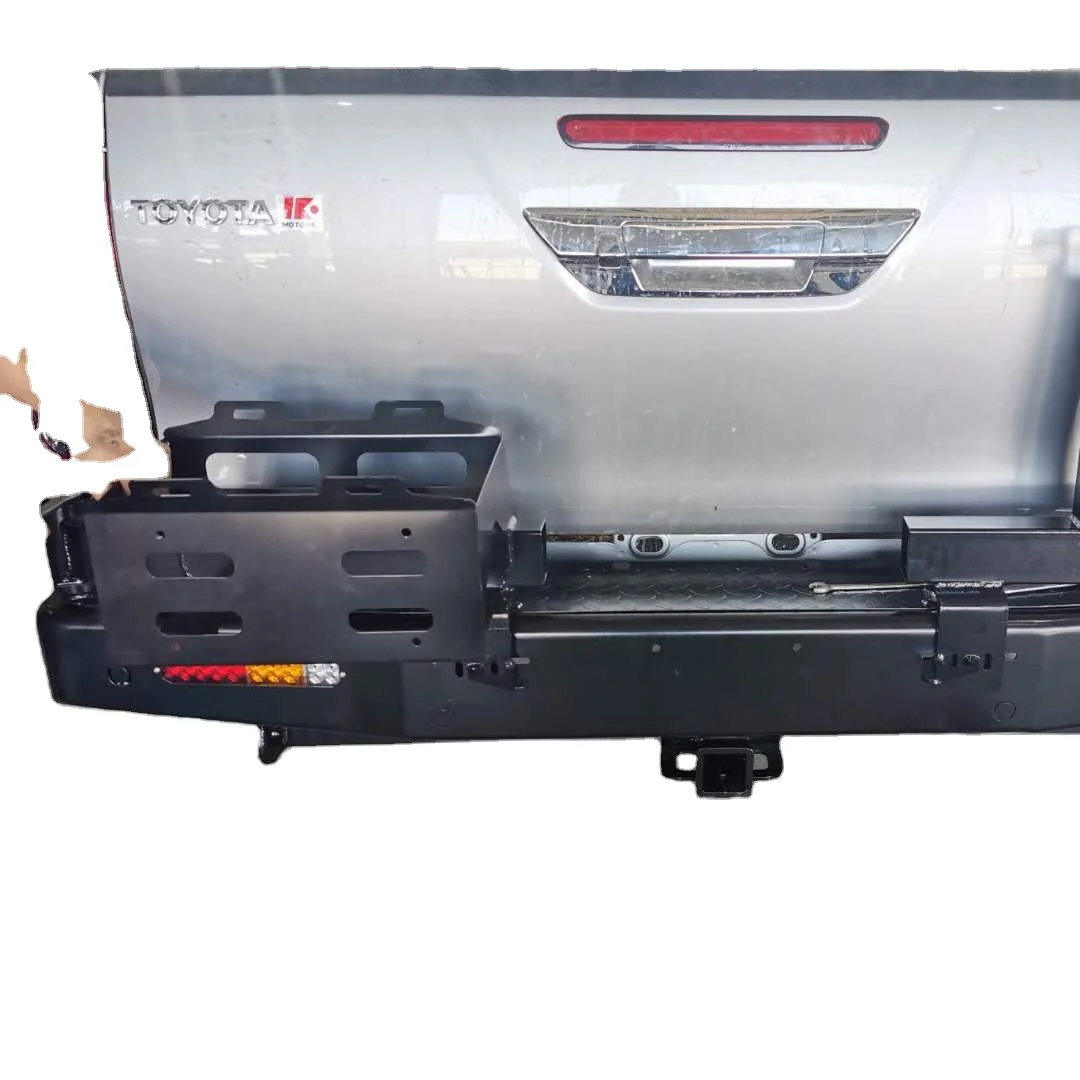 

suitable for Winch Bracket Easy Installation Wholesaler Rear Auto Bumper for Hilux Revo 2015 Onwards