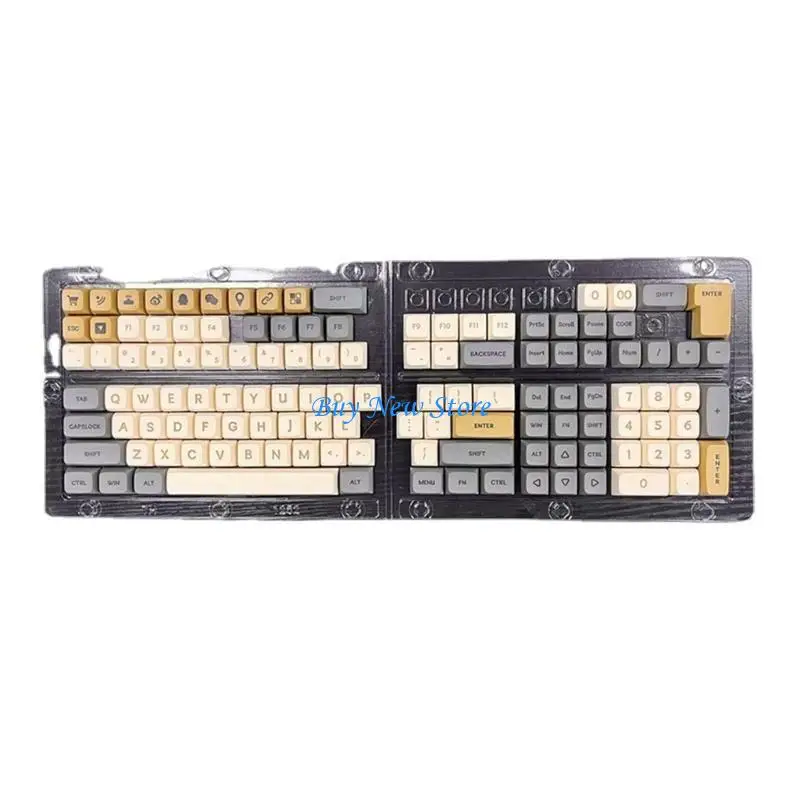 

20CE Durable PBT Keycaps Wear and Tear Resistant KeyCaps Dye-Sublimation Keycaps XDA High-Profile Keycaps