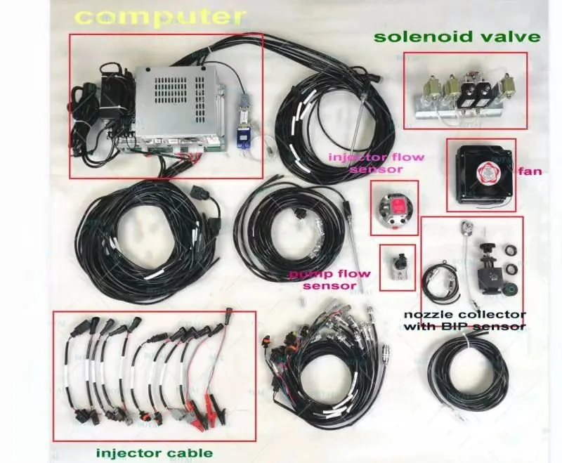 

BEI-A CRDI Electric Diesel Injector Pump Flow Bench Calibration Machine Diesel Host Testing System EPS205 CR708 CR919 Diagnostic