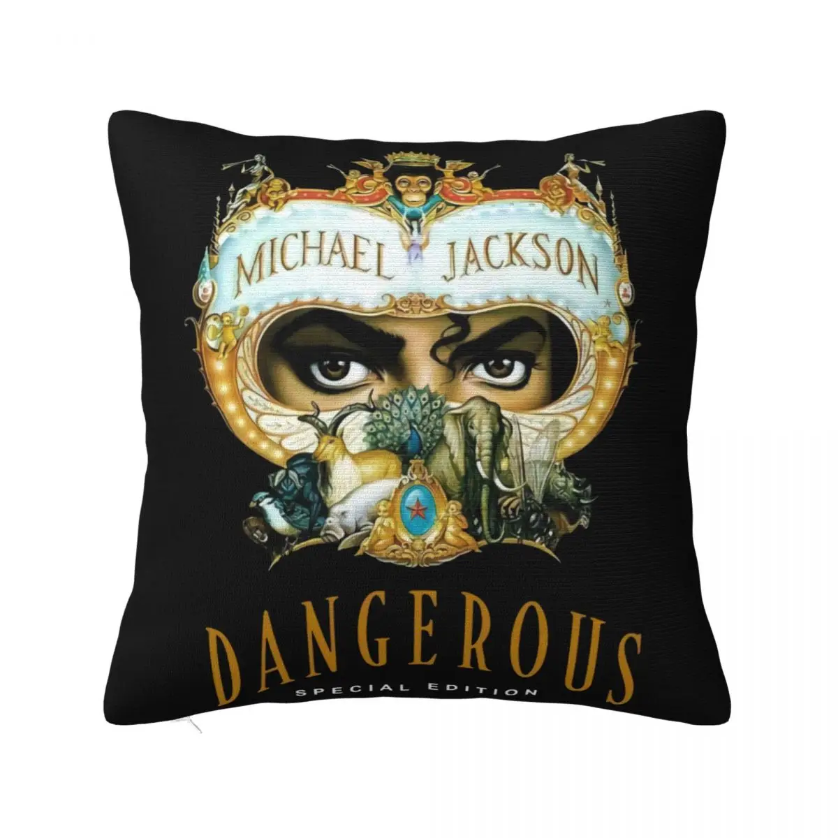 Michael Jackson Dangerous Vintage Gift For Menfunny Tee Cool Graphic Letter Holiday Humor Pillow Case