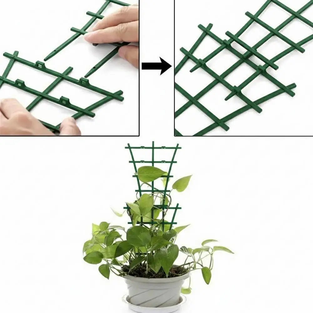Climbing Flower Support Frame Mini Garden Growing Plant Plant Garden Cages Pot Frame Vegetables Plant Decorative Support Fl C6H6