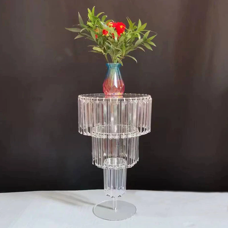 5pcs/10pcs)100cm)Tall Acrylic Flower Rack Wedding Centerpiece Event Table Road Lead crystal flower stand Party Decoration 2920