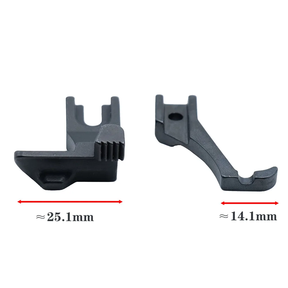 3/3.5/4.5mm Industrial Walking Foot Sewing Machine Parts Welting Presser Foot Piping Foot Cording Foot Sewing Luggage Leather