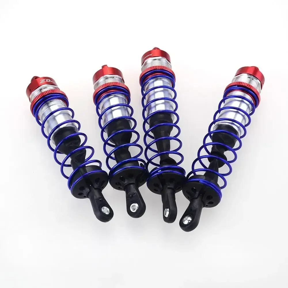 4Pcs 120mm Front & 143mm Rear Shock Absorber Damper Suspension for 1/8 JLB HSP EM Racing DHK HPI DF-Model Truck Buggy Truggy