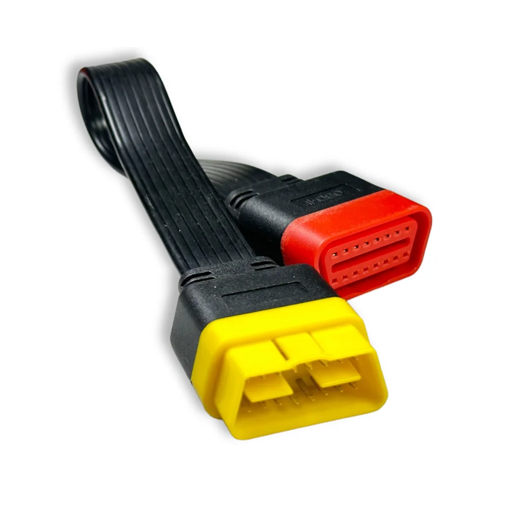 Universal 16 Pin Male To 16 Pin Female OBD 2 OBD II Extension Connector For Auto Diagnostic Extending Cable