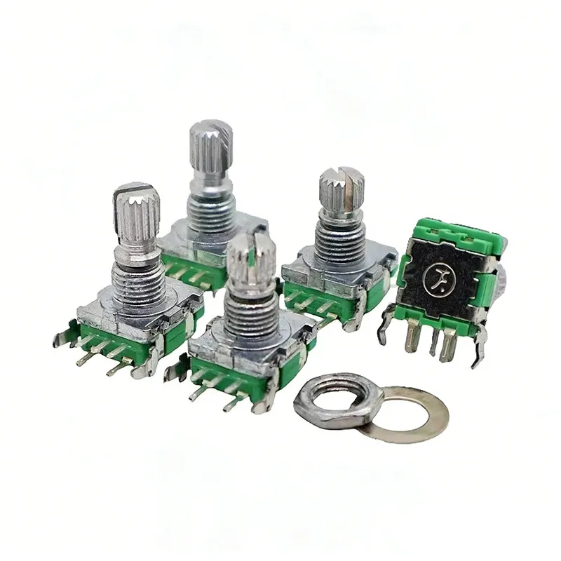 2-5-pecas-encoder-ec11-f11e-com-ajuste-lateral-20-bits-20-pulsos-com-interruptor-eixo-estriado-de-12-15mm-360-graus-5-pinos