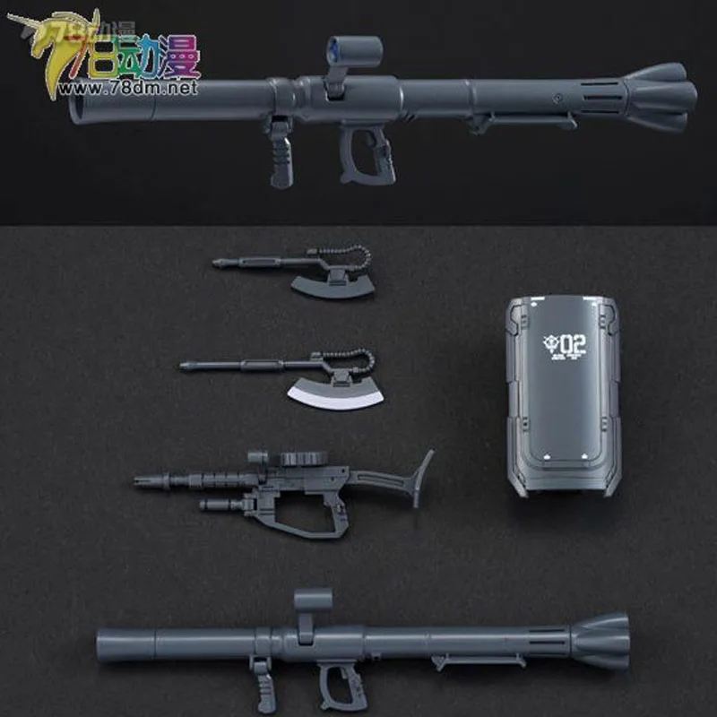 Bandai Original ชุด GUNDAM HGGTO MS-05 ZAKUI [BLACK TRI-STARS] 1/144 อะนิเมะประกอบของเล่นชุดของขวัญสําหรับชาย