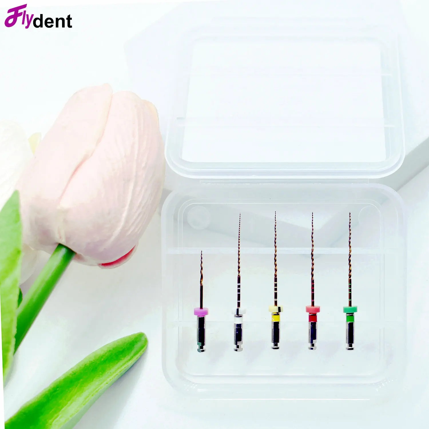 

Dental Rotary Instrument Heat Activation Flexible Engine Files NiTi File 25mm files Dentistry Material