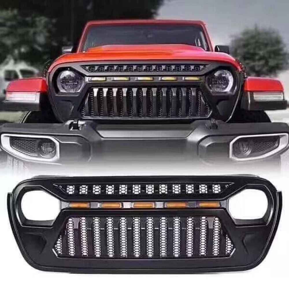 

Lantsun JL9037 ABS front grille grill for jeep for wrangler JL 2018+