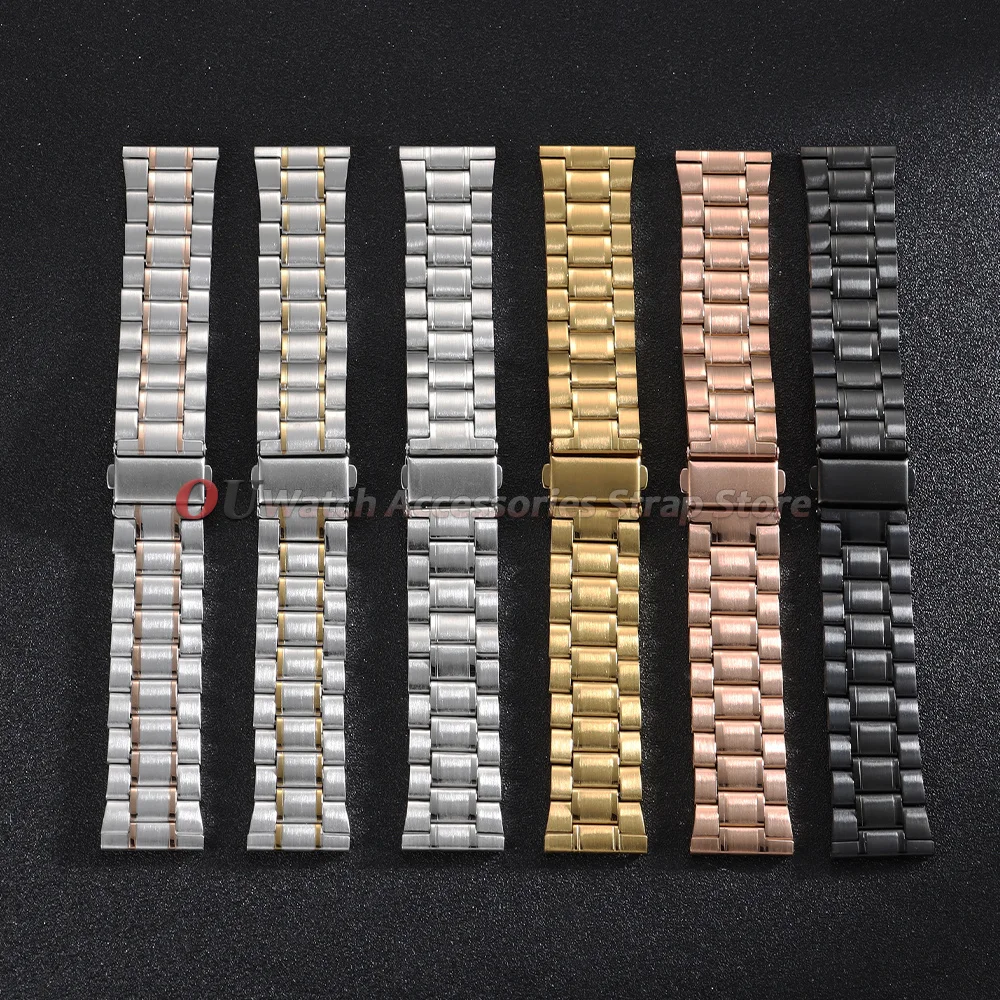 Universal Stainless Steel 22mm Watchstrap for Huawei Watchband for Samsung Link Bracelet Universal Sport Quick Release Bracelet