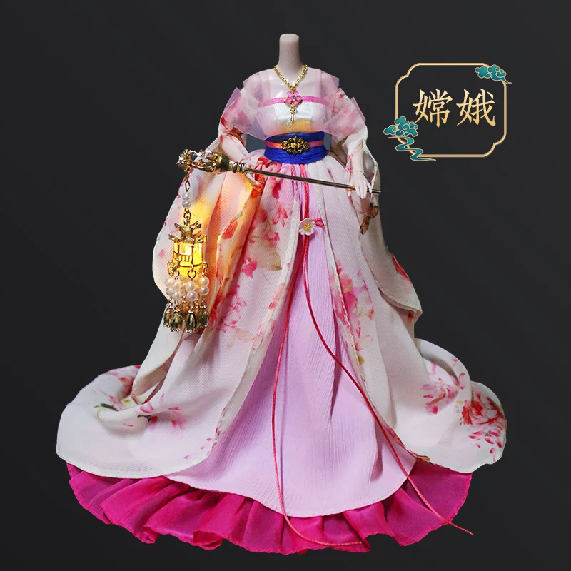 29cm BJD Fairy Ye Luoli Lce Spirit Princess Wearable 24 Seasons Casual Loose Ancient Hanfu 30cm BJD Doll Dressing Set Clothing