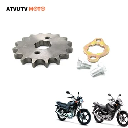 Motorcycle Chain Front Sprocket Gear For YAMAHA YBR125 YBR 125 428 14T