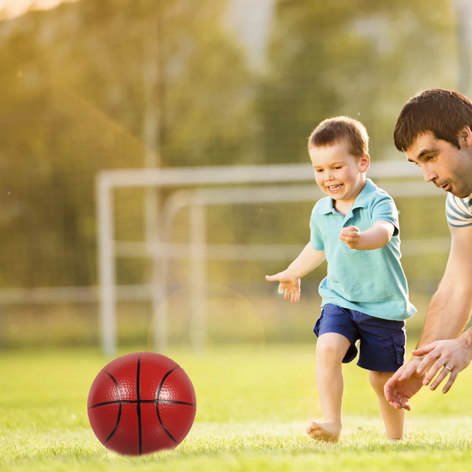 Mini Basketball Students Rubber Swimming Pool Drainage Dedicated with Inflation Pump Beach Outdoor Child