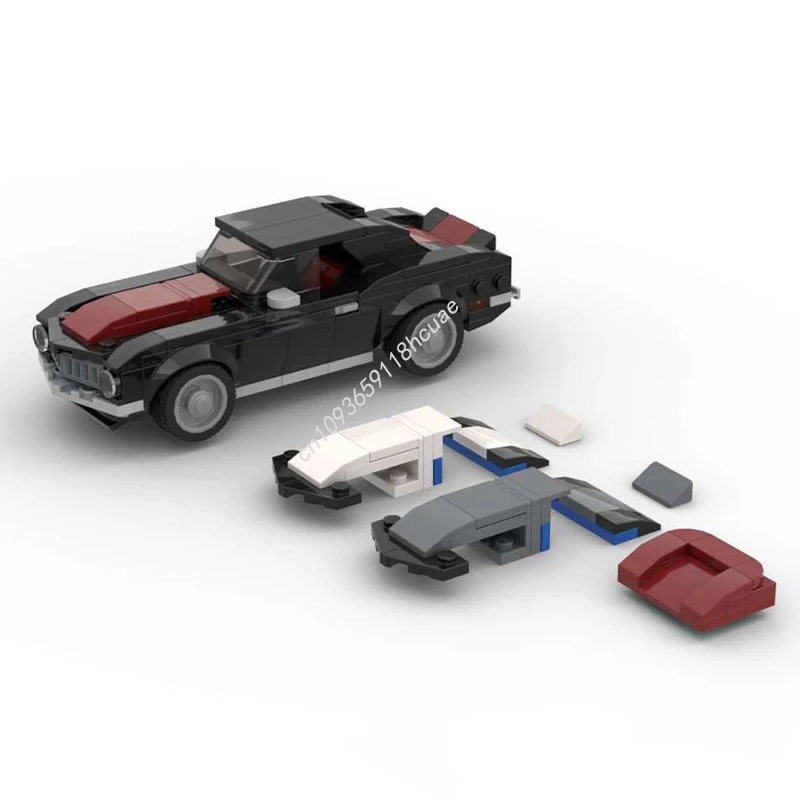 247 Stück MOC Bowtiess Camaros Z28 City Champion Supercar Bausteine Weihnachten inspiriert unbegrenzte Kreativität für kreatives Geschenk