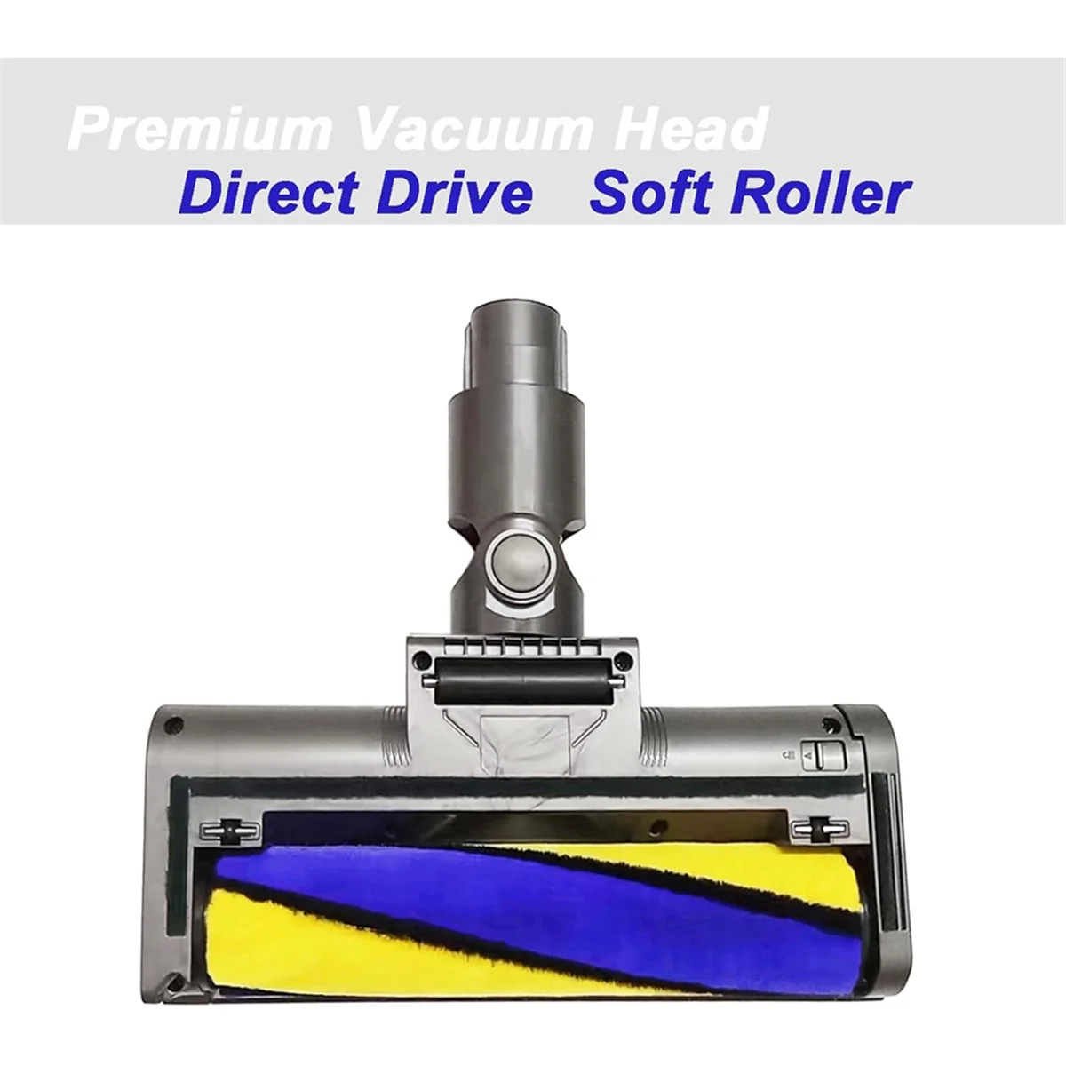 หัวแปรงไฟฟ้าสําหรับ Dyson V7 V8 V10 V11 V15 สูญญากาศสิ่งที่แนบมาหัวแปรงลูกกลิ้งหัวไฟ LED สีเขียว