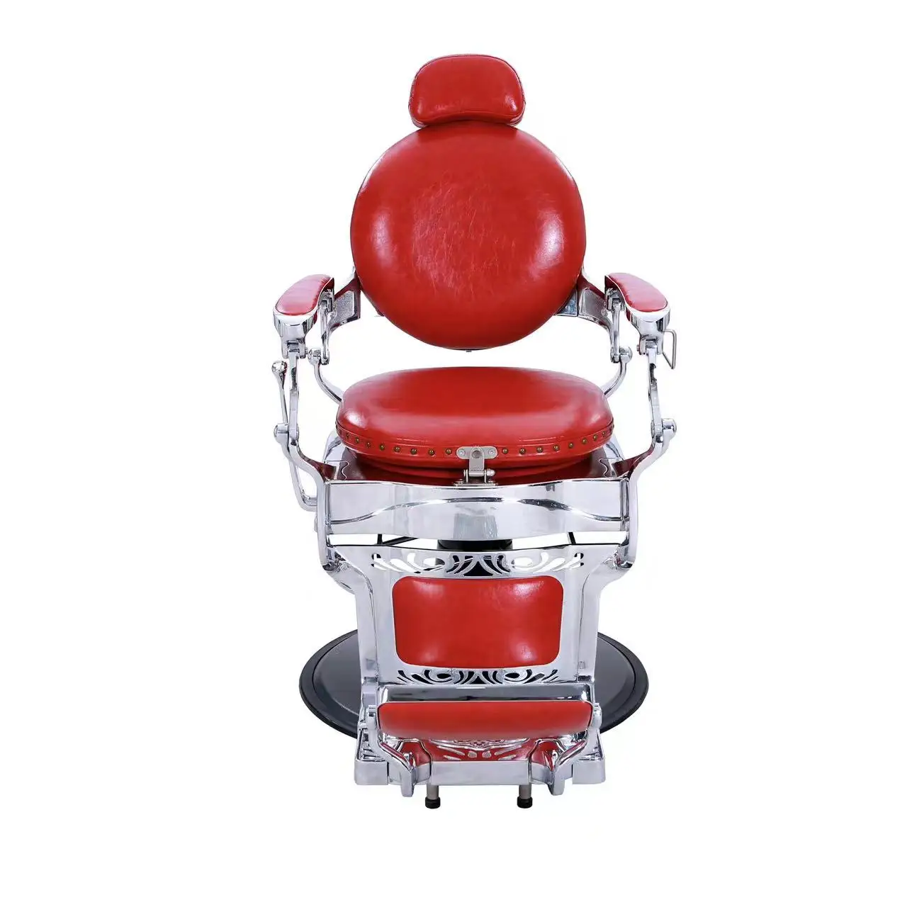 Red Color Easy to Clean New Design Barber Shop Durable Material Hair Salon Barber Chair