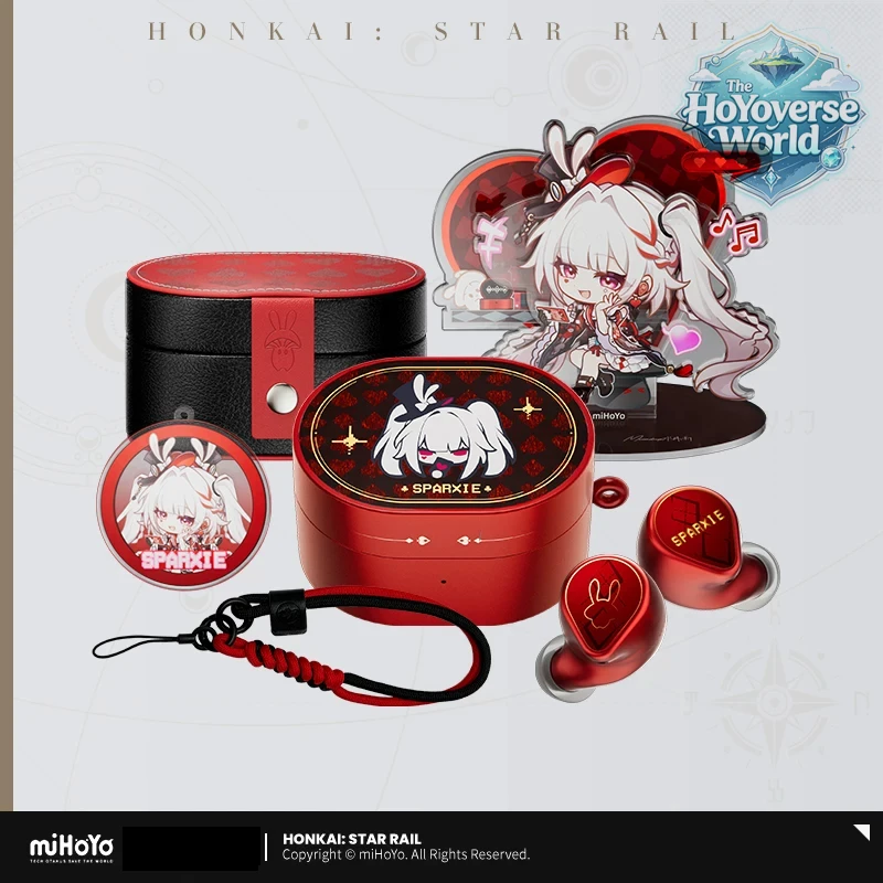 [Original] MOONDROP Honkai Star Rail Sparxie RT-Adaptive ANC Mini Hi-Fi TWS Sparkle Cosplay Anime Peripheral Xmas Gift Box Sets