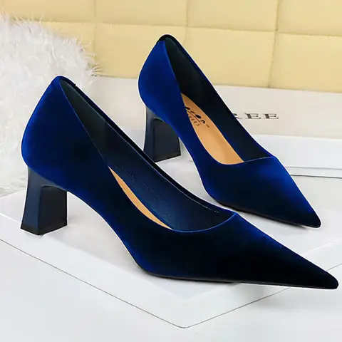 Royal blue heels amazon-AliExpress