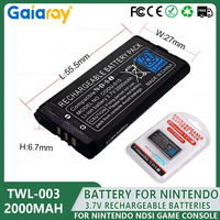 TWL-003 TWL 003 Rechargeable Battery 3.7V 2000mAh TWL003 Lithium Battery Pack for Nintendo Ndsi Game Console Built-in Batteries